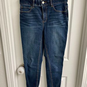 White House Black Market Dark Wash Skinny Jean
